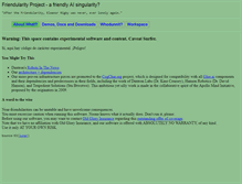 Tablet Screenshot of friendularity.org